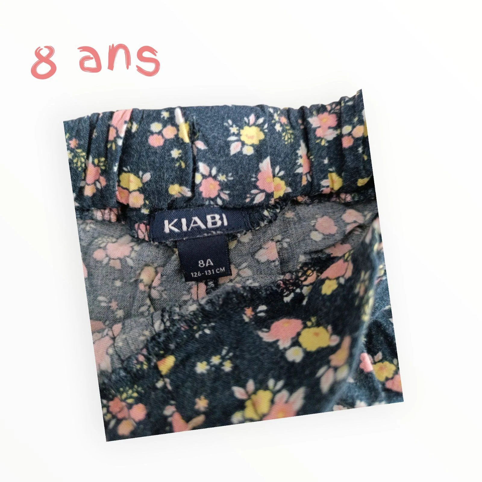 🌸 Short floreado Kiabi – 8 años 🌸 – photo 3